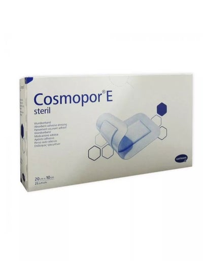 Buy Cosmopor E Steril Absorbent Adhesive Plaster 20 cm x 10 cm 25 pcs in UAE