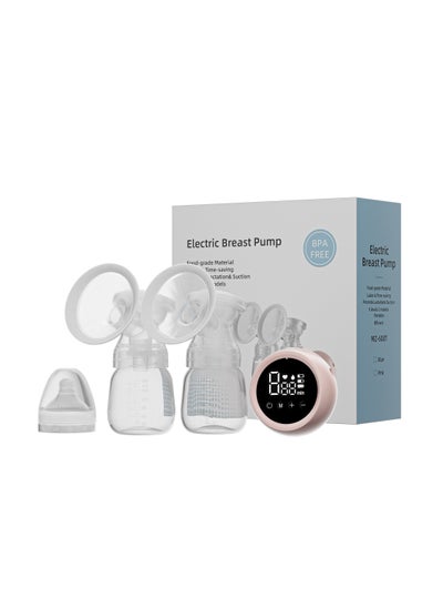 اشتري Electric Breast Pump Bilateral Intelligent Electric Breast Pump Fully Automatic High Suction, Hands Free Electric Automatic Breastfeeding Breast Pump في الامارات