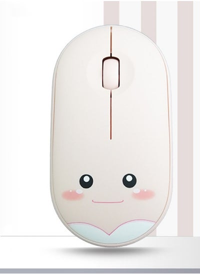 اشتري Cute Bluetooth Dual Mode Silent Wireless Mouse في السعودية