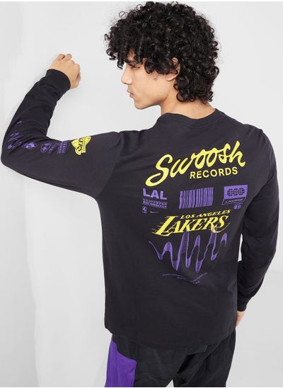 Buy Los Angeles Lakers Essential Fade T-Shirt in UAE