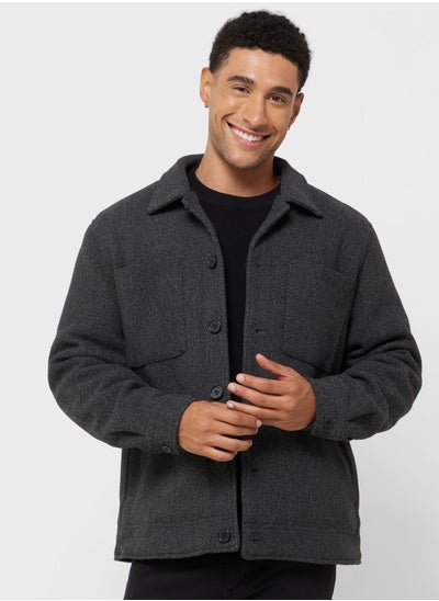 اشتري Essential Regular Fit Jacket في الامارات