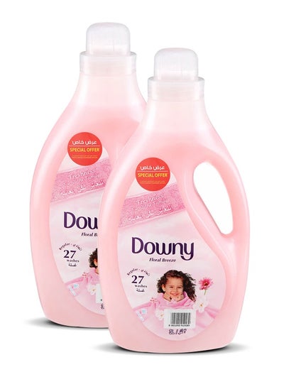 Buy Regular Fabric Softener Floral Breeze 2 x 3L in UAE