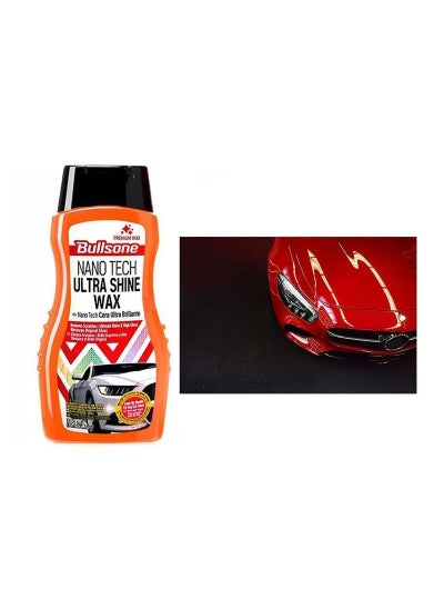 Buy Shine Wax Nano Tech Car Wax 300 ml Removes Scratches Ultimate Shine &  Gloss Made With 100% Brazilian Top Carnauba Bullsone in Saudi Arabia