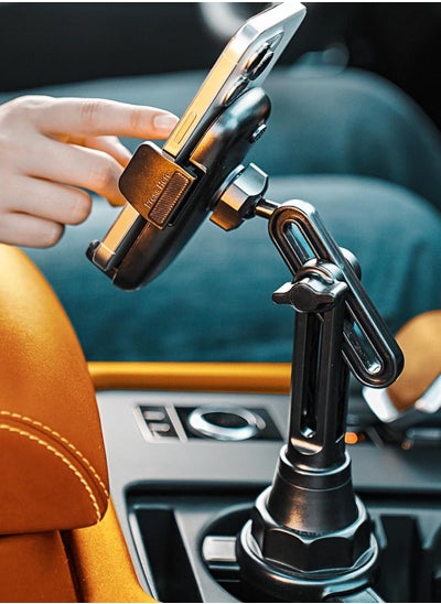 Buy Car Cup Holder Phone Holder Mount, Universal Car Cup Phone Holders for Your Car Adjustable Cell Phone Holder Car Accessories for All Smartphones 4-7 inches in Saudi Arabia