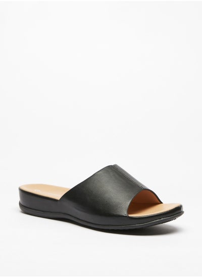 اشتري Womens Open Toe Slip On Sandals في الامارات