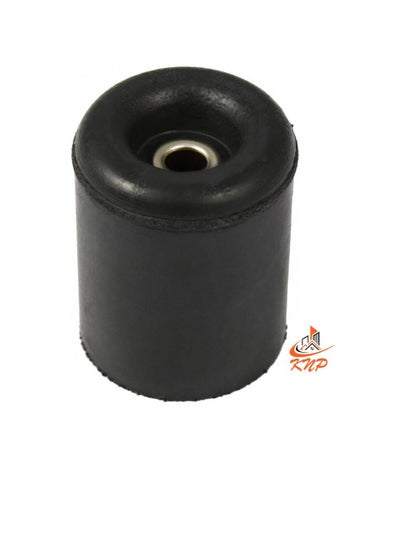 Buy PVC Rubber Door Stopper Black in UAE