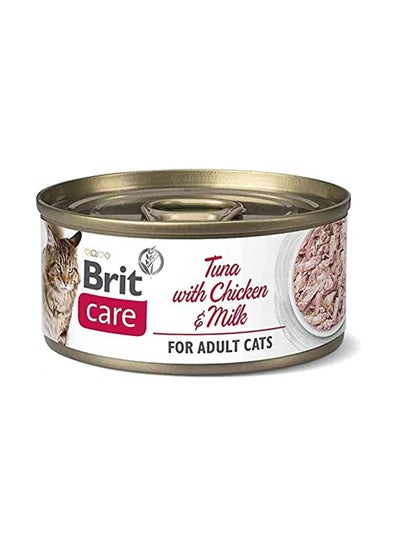 Buy Brit Care Cat Tuna with Chicken and Milk 70g in Saudi Arabia