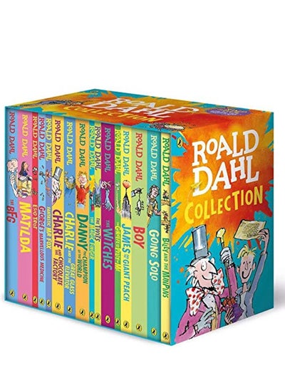 اشتري Roald Dahl Complete Collection (16 Copy: 16 Story Collection Paperback في السعودية