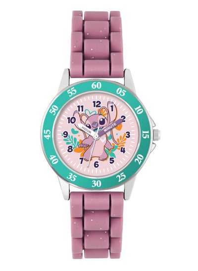 Buy Disney Lilo and Stitch Pink Time Teacher Girls Watch - LAS9014 in UAE