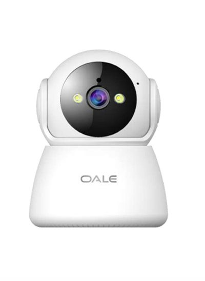 Buy OALE iHome 01+ 360° Security Camera WiFi, Dual-Line Audio, Day/Night Vision, 1280*960 HD, Motion Detection in Saudi Arabia