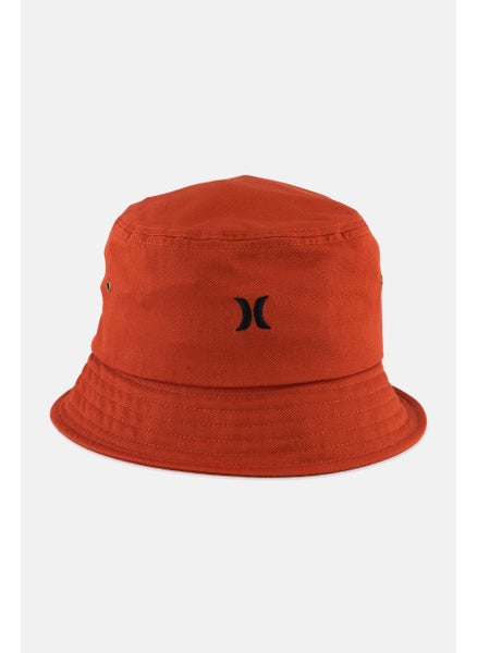 اشتري Men Brand Logo Bucket Hat, Rust في السعودية