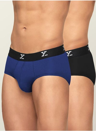 اشتري Pack of 2 - Logo Waistband Modal Briefs في السعودية