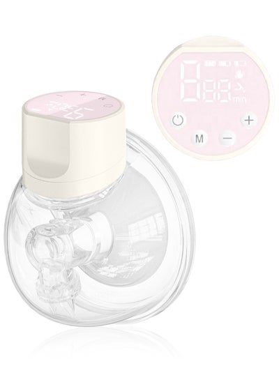 Buy Electric Wearable Breast Pump, Portable Hands-free/Cordless Breast Pump with Massage and Breastfeeding Pumping Mode,Rechargeable Breast Pump with LED Display, 3 Modes, 10 Adjustable Suction Levels in Saudi Arabia