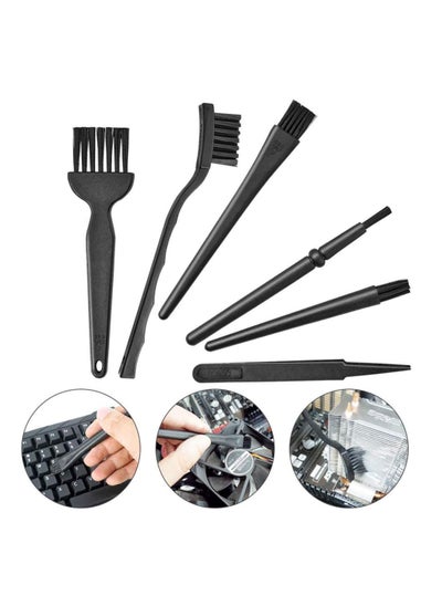 Buy ECVV Small Portable Plastic Handle Nylon Anti Static Brushes Computer Keyboard Cleaning Brush Kit in Saudi Arabia