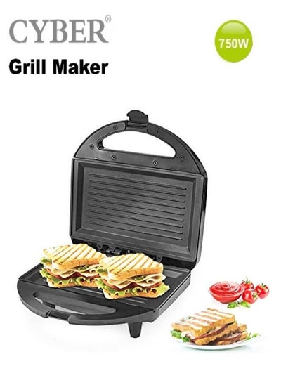 Buy Grill Maker 750 W CYSM2261 Black in UAE