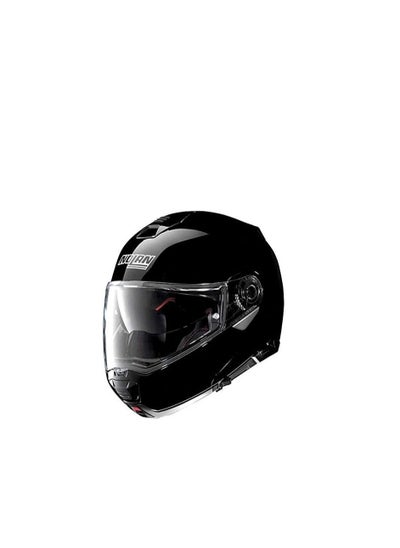 اشتري Nolan N100-5 Classic N-Com 003 Modular Motorcycle Helmet Glossy Black (XL) في الامارات