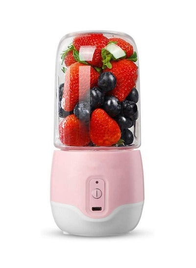 اشتري Travel Blending Bottles with USB Rechargeable for Shakes Smoothies Kitchen And Gym Juicer Cup Pink في الامارات