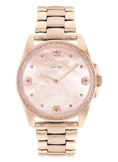 اشتري Women Analog Round Shape Stainless Steel Wrist Watch 36 mm في الامارات