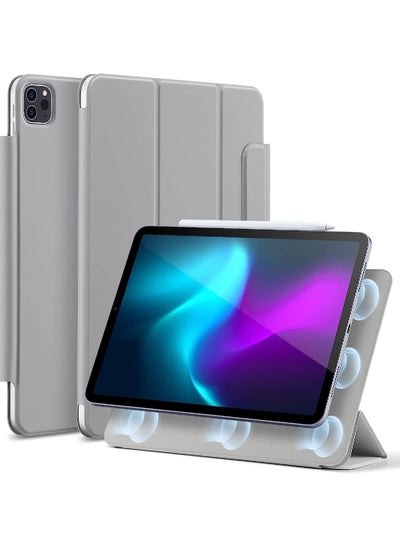 Buy For iPad Pro 11 Inch Case iPad 11 Pro Case (2022/2021/2020 4th/3rd/2nd Generation) Convenient Magnetic Attachment 2-Way Stand Full Pencil 2 Support Rebound Magnetic Case in Saudi Arabia