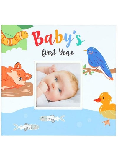 Buy Baby Memory Book Baby Journal ; First Year Photo Album ; Up To The First 5 Years ; Perfect For Boys And Girls ; Achievements Memories Milestones ; Baby Shower Present in Saudi Arabia