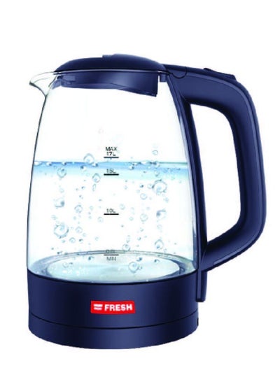 اشتري كاتل مياه فريش زجاجى 1.7 لتر - EGK17000 في مصر