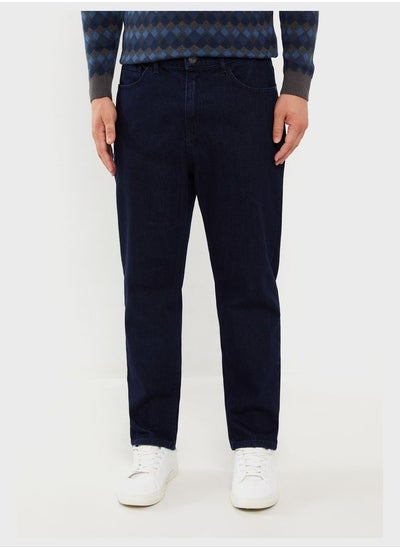 Buy Rinse Wash Relaxed Fit Jeans in UAE