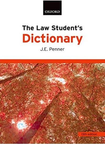 Buy The Law Student's Dictionary in UAE