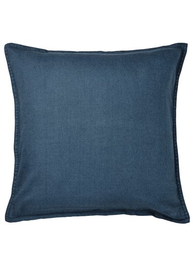 اشتري Cushion cover, dark blue, 50x50 cm في السعودية