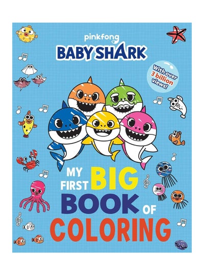 اشتري BuzzPop Baby Shark: كتابي الكبير الأول للتلوين غلاف عادي - كتاب تلوين، 17 سبتمبر 2019 في الامارات