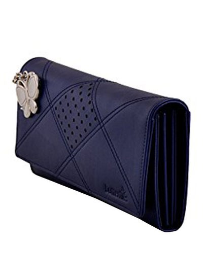 Buy Polyester Blend Wallet BNS 2385BL Blue in UAE