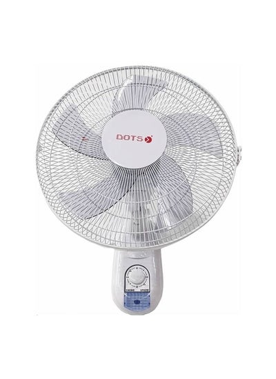 Buy Wall Fan, 3 Speed ​​Control, White, TFW-B04 in Saudi Arabia