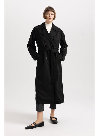 Buy Woman Relax Fit W/O Hoodie Trenchcoat in Egypt