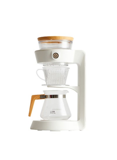 اشتري Oceanrich Automatic Hand Coffee machine Small drip American brewing machine for home use, one click start, make hand brewing easier, white في السعودية