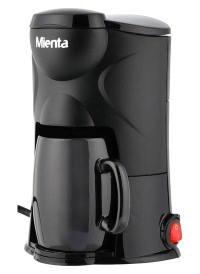 Buy Mienta 1 Cup Coffee Maker, 300 Watt - Black in Egypt