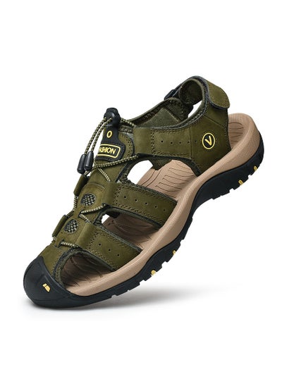 Buy New Men's Hollow Out Breathable Outdoor Headband Sandals in Saudi Arabia