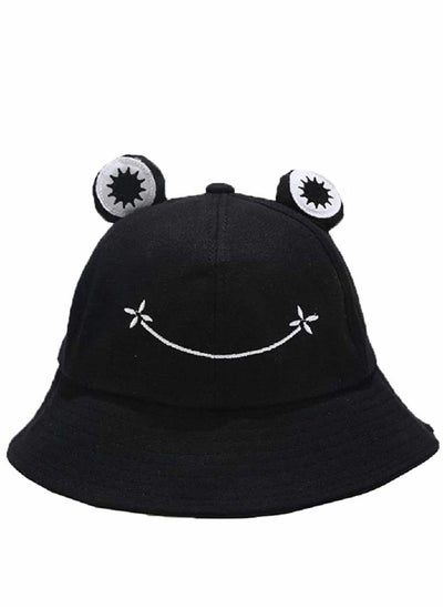 Buy Frog Bucket Hat, Winter Hat Fashion Hat for Women Summer Autumn Plain Women Panama Outdoor Hiking Beach Fishing Cap in UAE