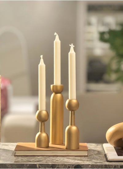 Buy Gold candle holders set in Egypt