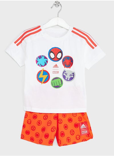 Buy X Marvel Spider-Man Tee And Shorts Set in Saudi Arabia