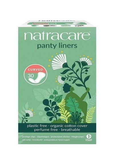 Buy Natracare Organic And Natural Curved Panty Liners in UAE