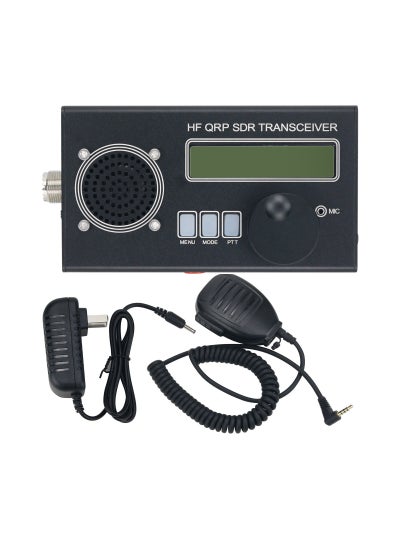 Buy Cross-border open source USDX QRP shortwave radio Transceiver SDR Transceiver 8-band USDR Black Host + Hand Mi + European Standard Power Supply in UAE