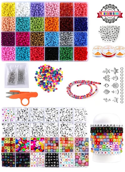 Buy Seed Beads Small Craft Beads Assorted Kit with Organizer Box for DIY in Egypt