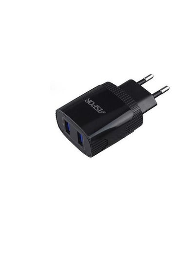 Buy A811 2.4 A IQ Home charger 2 USB - Black in Egypt
