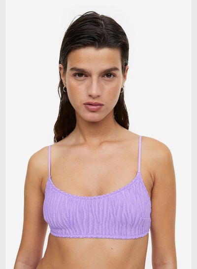 Buy Lace Knitted Bikini Top in Saudi Arabia