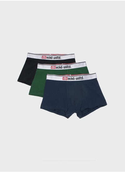 اشتري 3 Pack Logo Band Boxers في السعودية