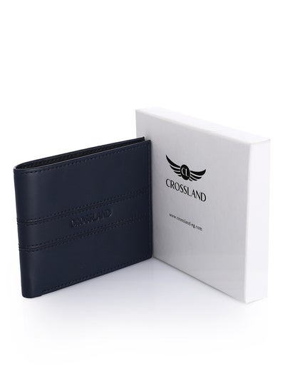 Buy CROSSLAND Men's Genuine Leather Billfold Wallet - 8 Card Slots - RFID Blocking in Egypt