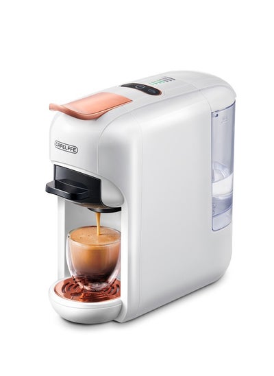 اشتري Automatic Capsule Coffee Machine Hot Cold Espresso Coffee Maker With 7 Levels في السعودية