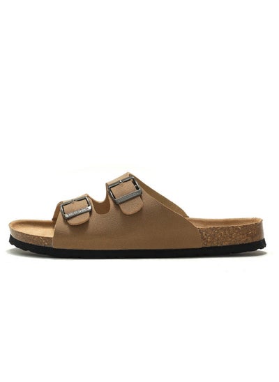 Buy Men's Cork Slippers  Beach Slippers in UAE