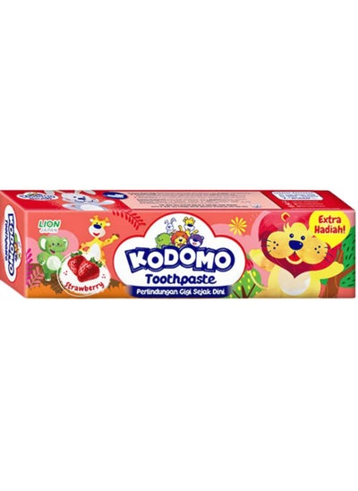 Buy Kodomo Toothpaste Strawberry 45gm in Egypt