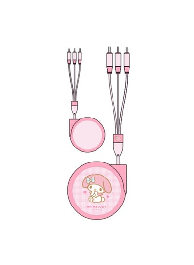 اشتري My Melody 3-in-1 Retractable Charging Cable في الامارات