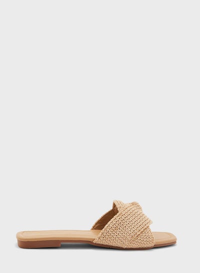 اشتري Crochet Flat Sandals في السعودية